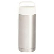 可组合不锈钢保温保冷携带式马克杯附把手约直径6.5×18.6cm含盖/银色